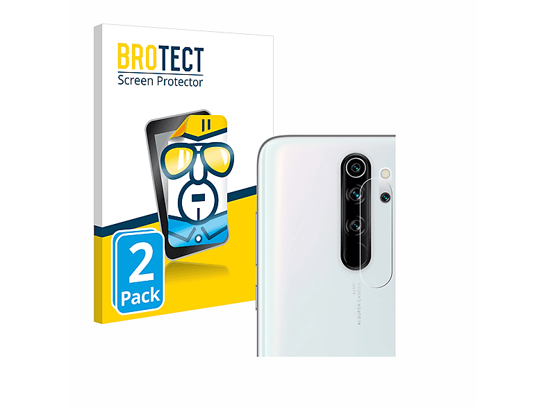 BROTECT 2x klare Schutzfolie(für 8 Pro) Redmi Xiaomi Note