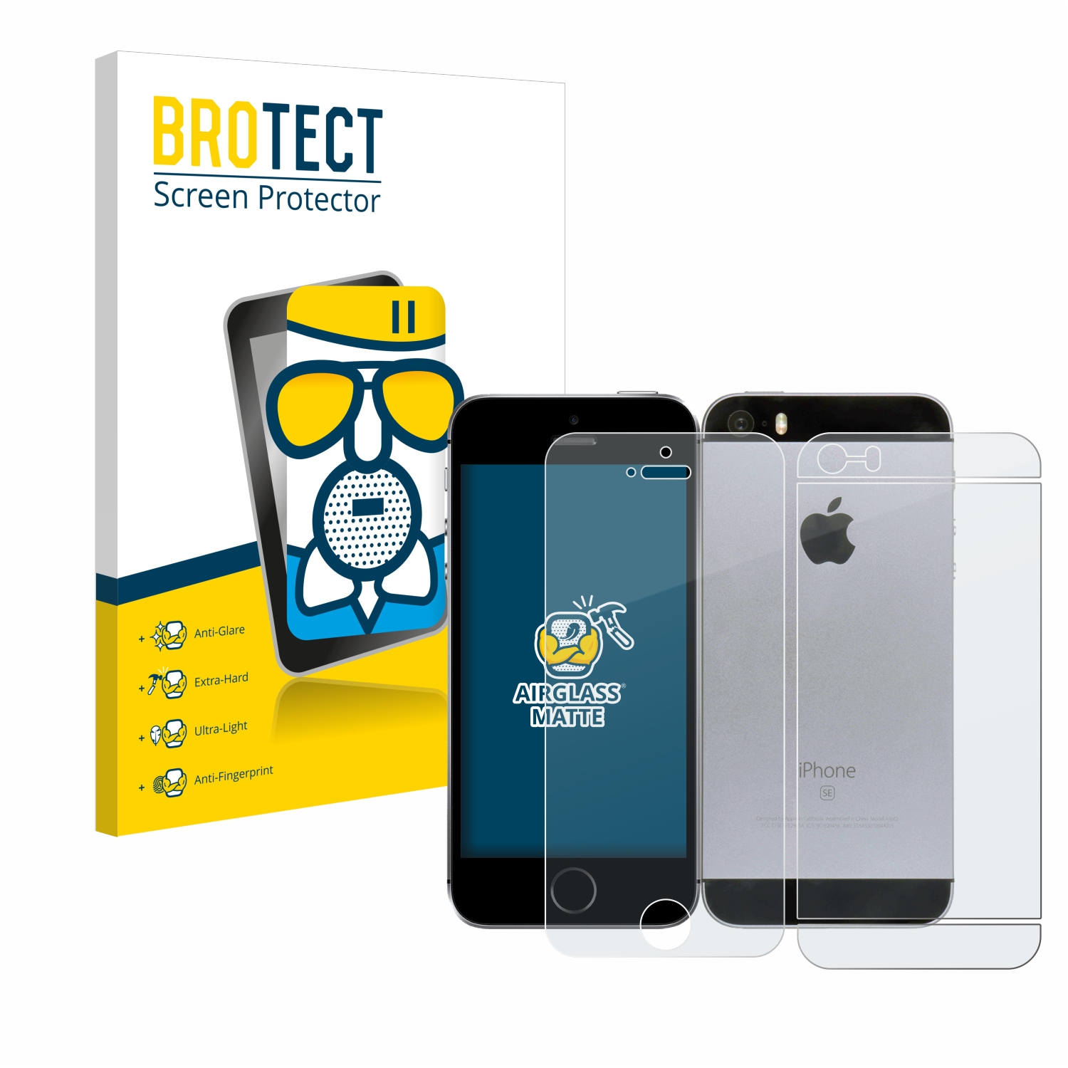 iPhone matte BROTECT 2016) SE Apple Schutzfolie(für Airglass