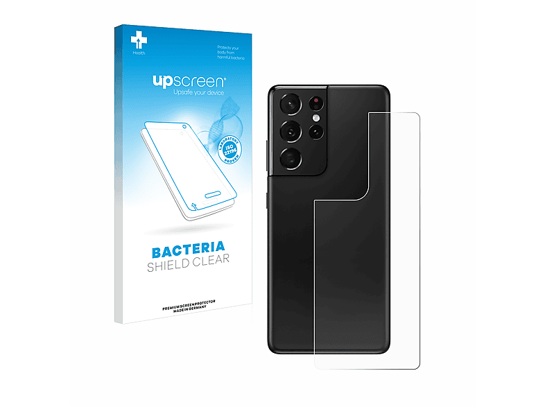 UPSCREEN antibakteriell klare Schutzfolie(für Samsung Galaxy S21 Ultra 5G)