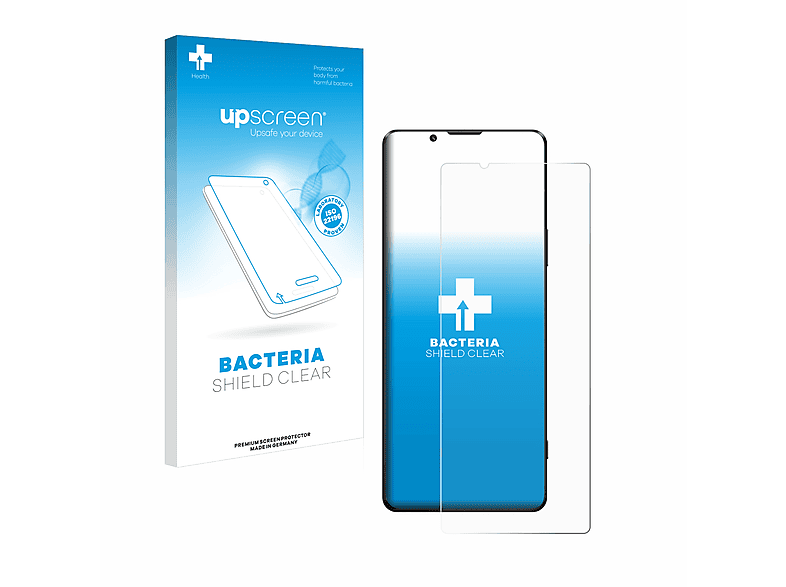 UPSCREEN antibakteriell klare Schutzfolie(für Sony Xperia 1 III 5G)