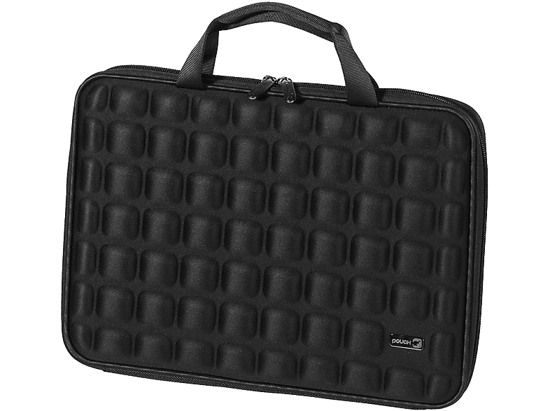 VIVANCO 32352 Notebooktasche Sleeve für Universal EVA Schaumstoff, Schwarz