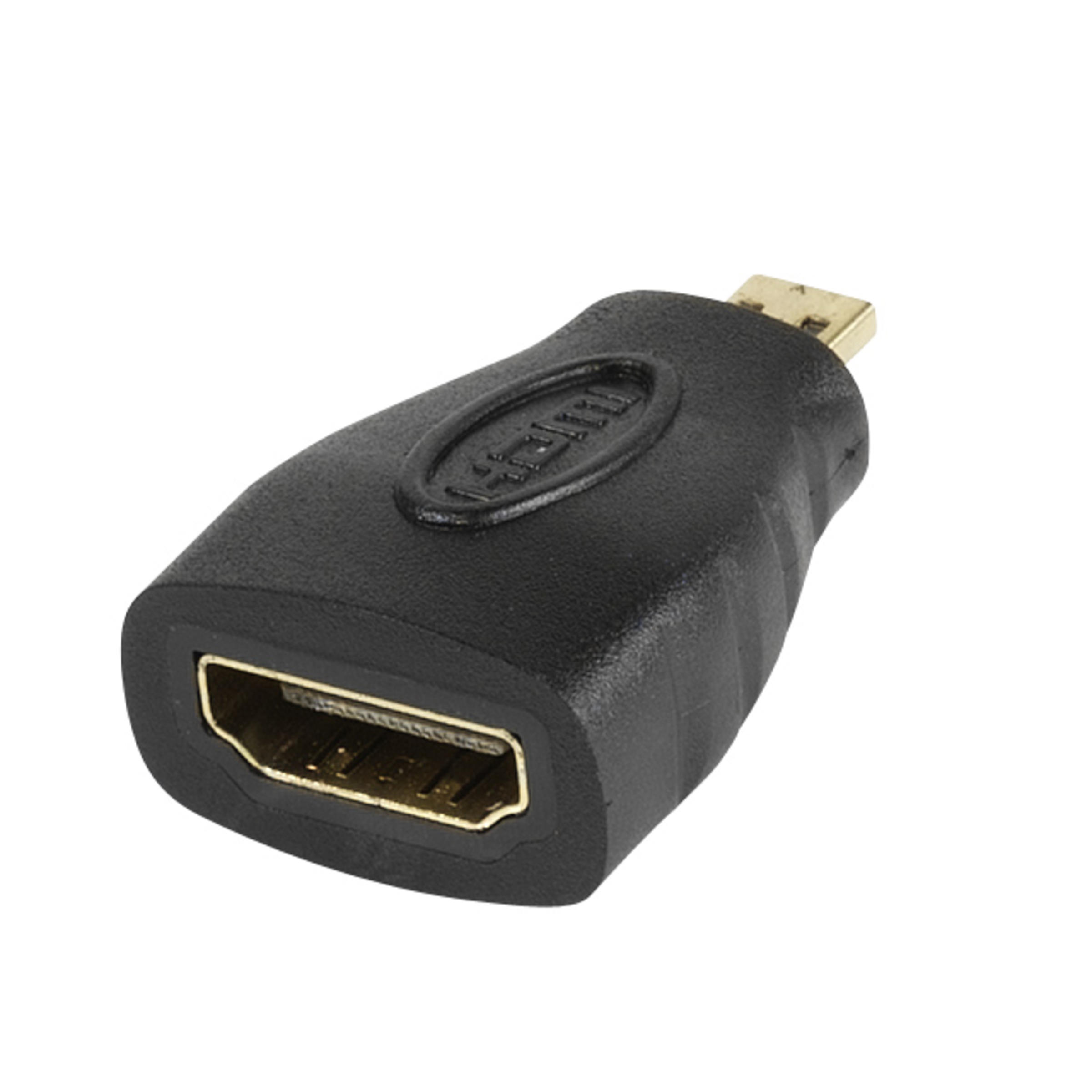 VIVANCO 47089 HDMI Adapter Micro HDMI zu