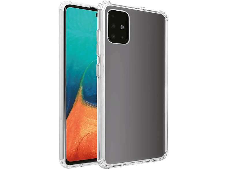 VIVANCO 61375, Backcover, Samsung, Galaxy A71, Transparent SATURN