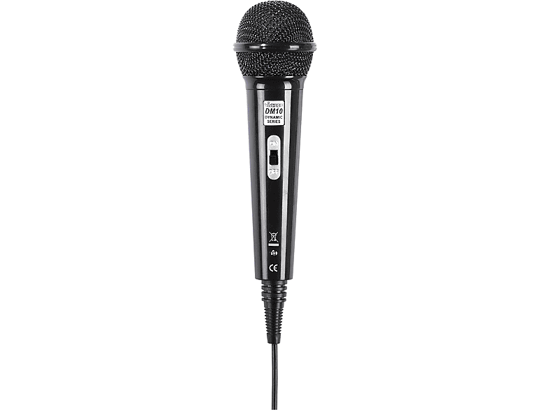 VIVANCO 14508 Mikrofon Schwarz | MediaMarkt