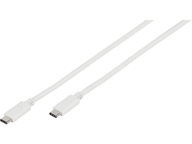 VIVANCO 39641 SAT Kabel, Weiß | Adapter & Kabel