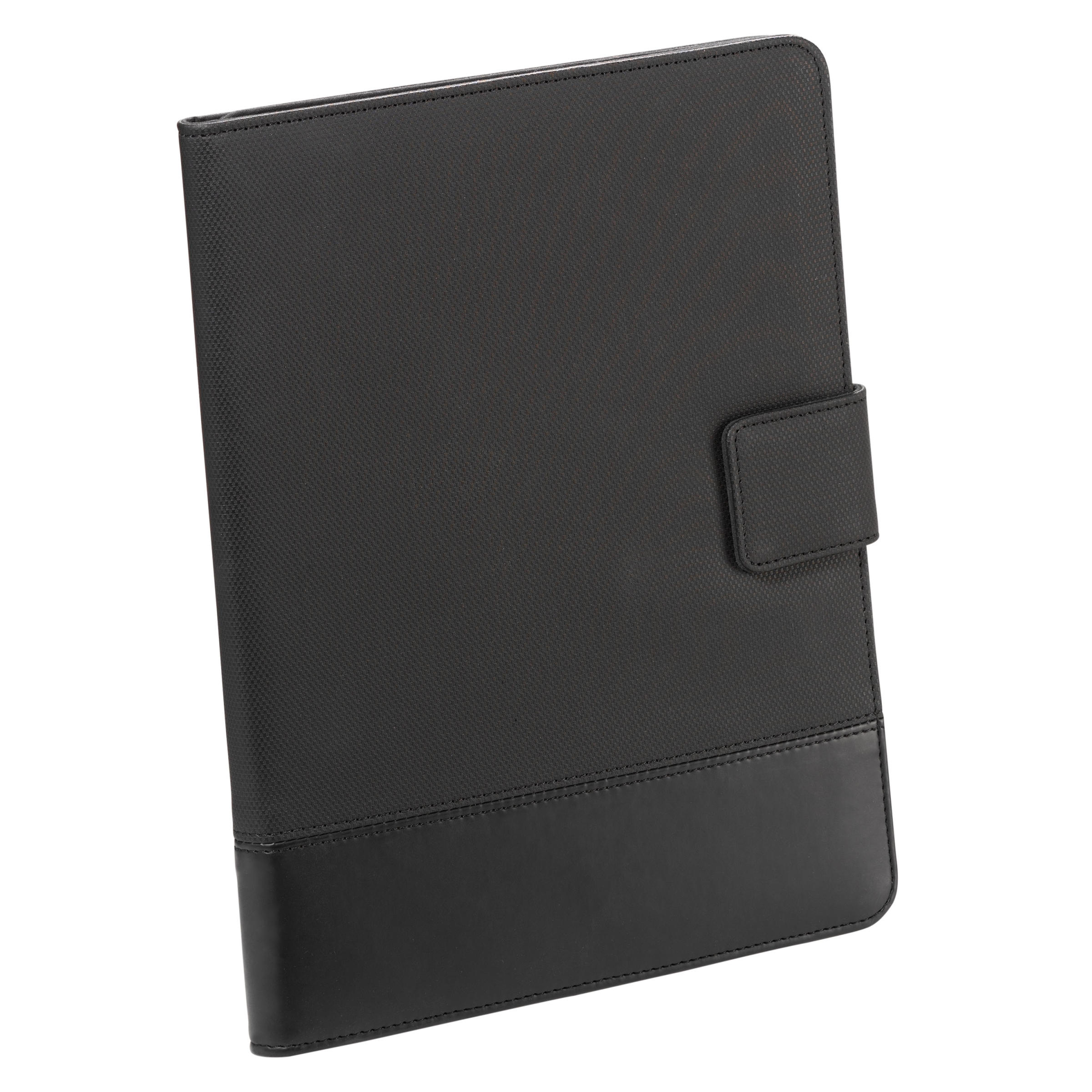 VIVANCO 39802 Tablet Synthetikleder, Schwarz Universal Sleeve für Hülle