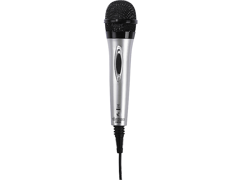 VIVANCO 14510 Mikrofon Silber