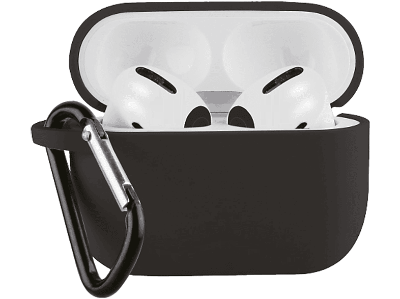 VIVANCO 62753, Backcover, Apple, Air Pods, Schwarz