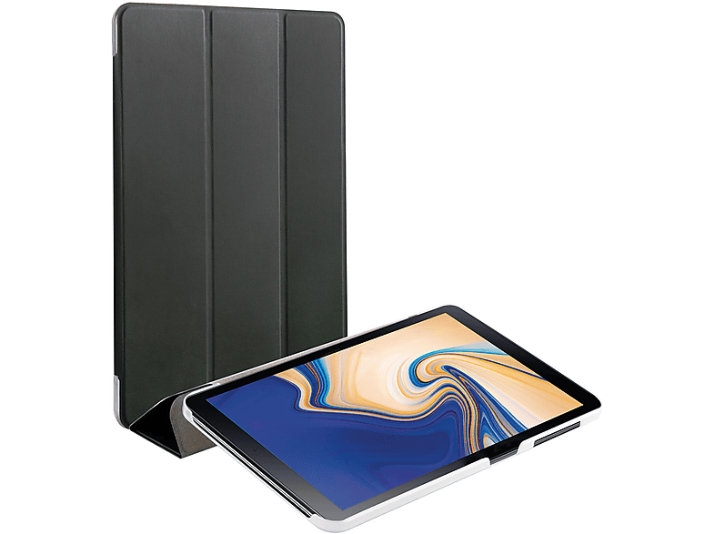 VIVANCO 39965 Tablet Hülle Sleeve für Samsung Galaxy Synthetikleder, Schwarz