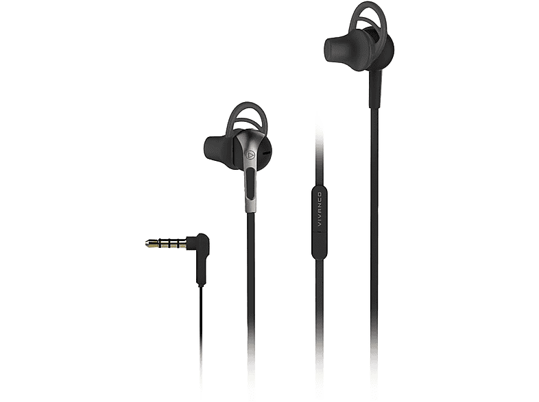 Schwarz 38922, Kopfhörer VIVANCO In-ear