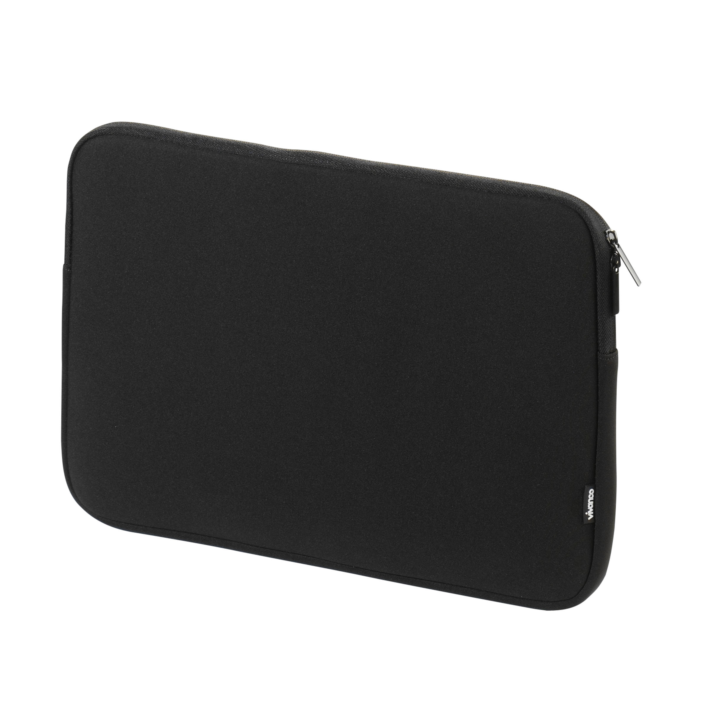 VIVANCO 31059 Notebooktasche Sleeve für Neopren, Schwarz Universal