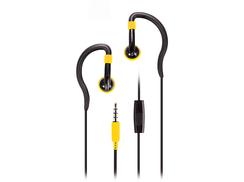 VIVANCO 60590, In-ear Kopfhörer Gelb