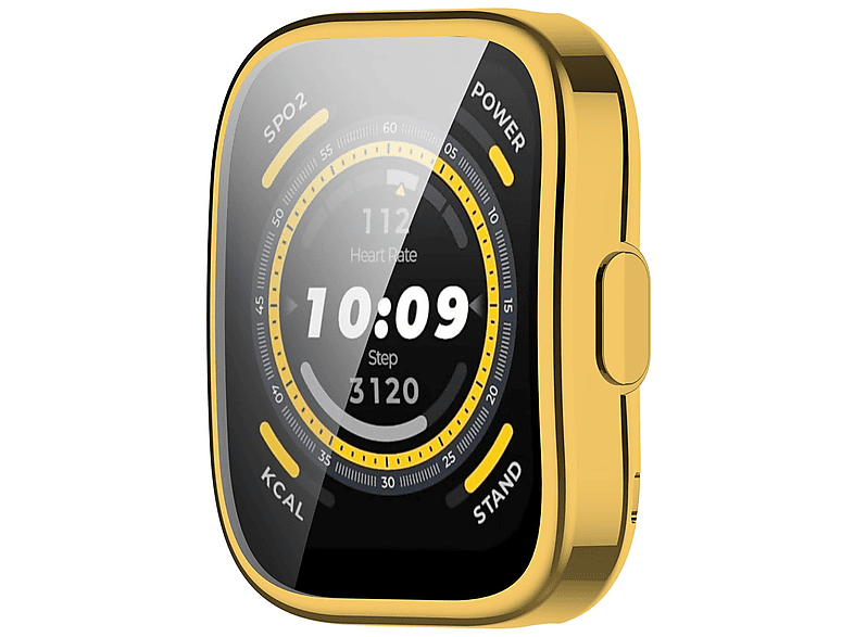 WIGENTO TPU Silikon Smart Hülle Hülle(für Bip Watch Glas Schutz H9 Amazfit 5) 