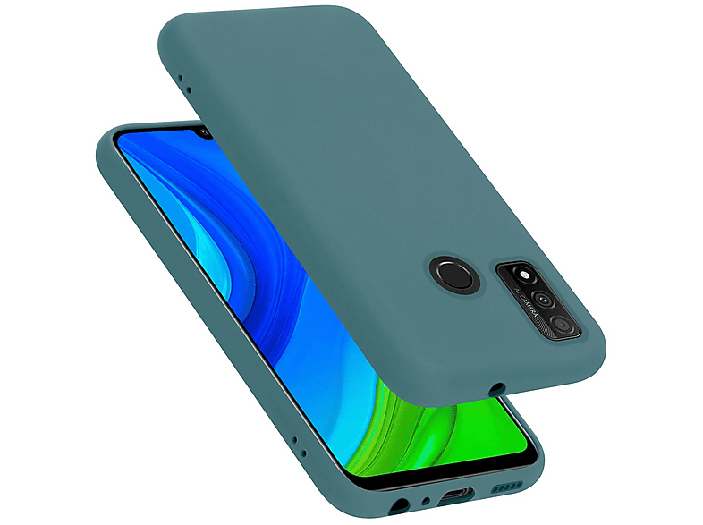 CADORABO - Custodia Compatibile Con Huawei P Smart 2019 In Rosso - Nero