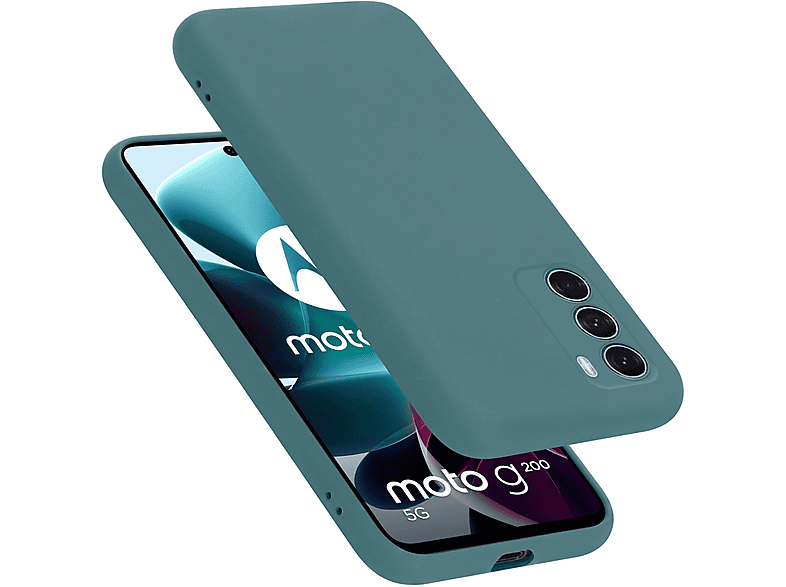 Cadorabo Custodia per Motorola MOTO Z2 in AZZURRO