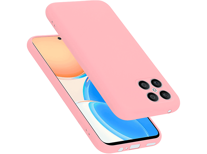 Style, Backcover, Hülle PINK LIQUID im CADORABO X8, Liquid Silicone Case Honor,