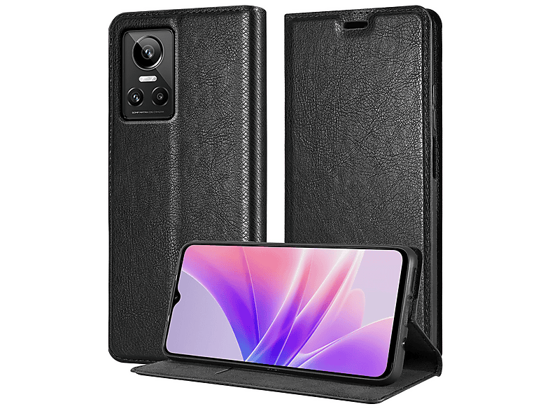 Cadorabo Flip Cover Per Honor 5C – Custodia A Portafoglio In Pelle Sintetica Nero Notte – Chiusura Magnetica - 2