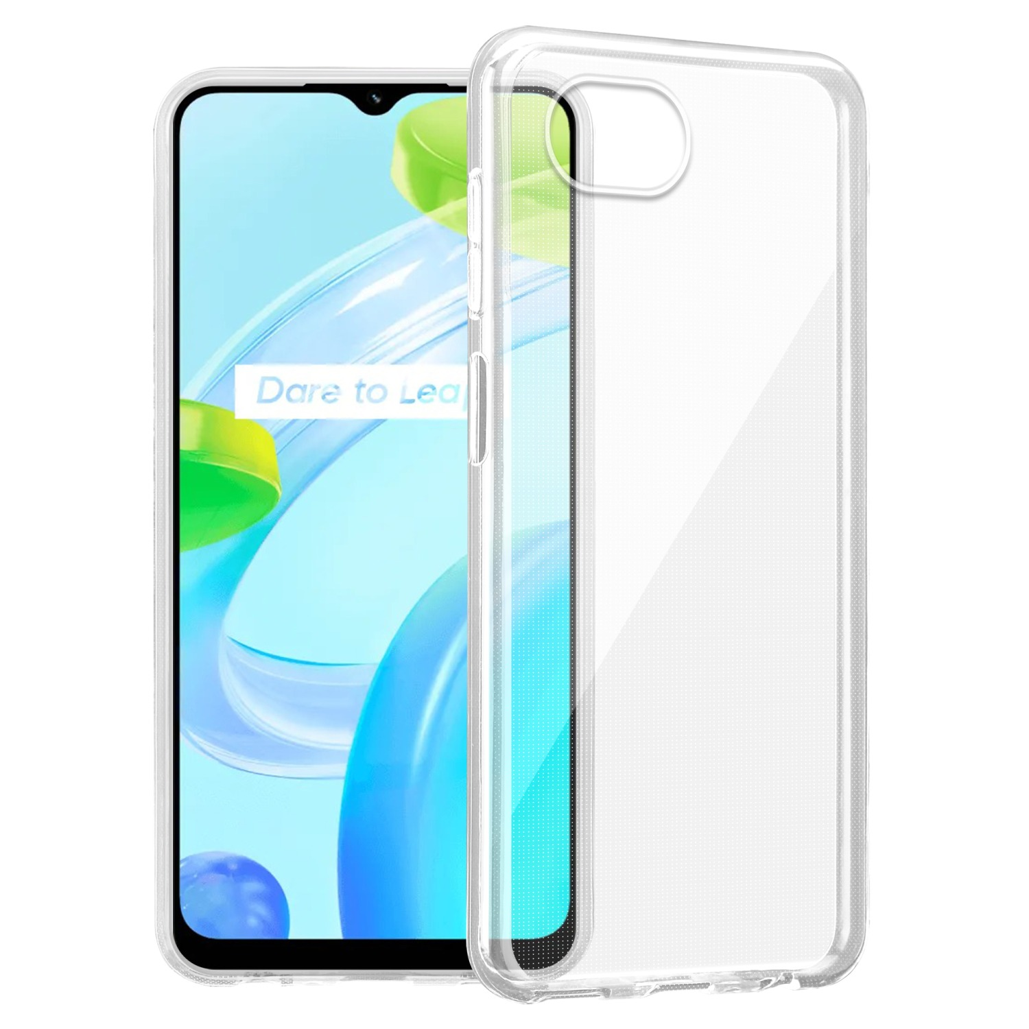 CADORABO TPU Ultra Slim AIR / Narzo VOLL Realme, Schutzhülle, C30 TRANSPARENT 50i PRIME, Backcover