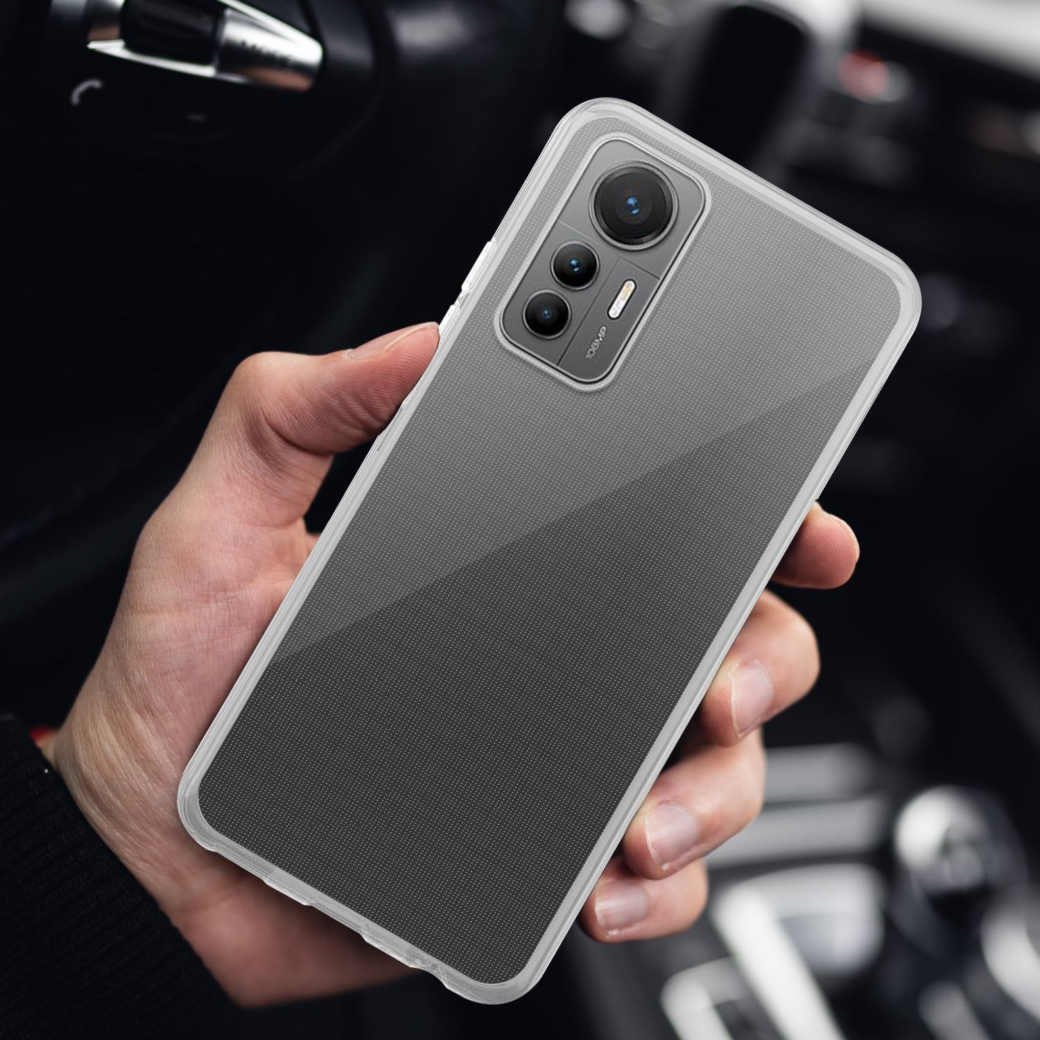 Ultra VOLL Xiaomi, AIR Slim Schutzhülle, TRANSPARENT CADORABO TPU 12 LITE, Backcover,