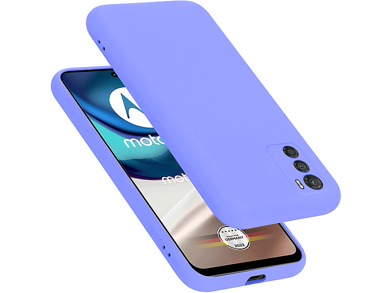 SHIEID Cover per Motorola Moto G42, Custodia in TPU Tinta Unita, Case in Silicone Morbido, Custodia in Gomma Antiurto Sottile Cover per Motorola Moto G42-Verde