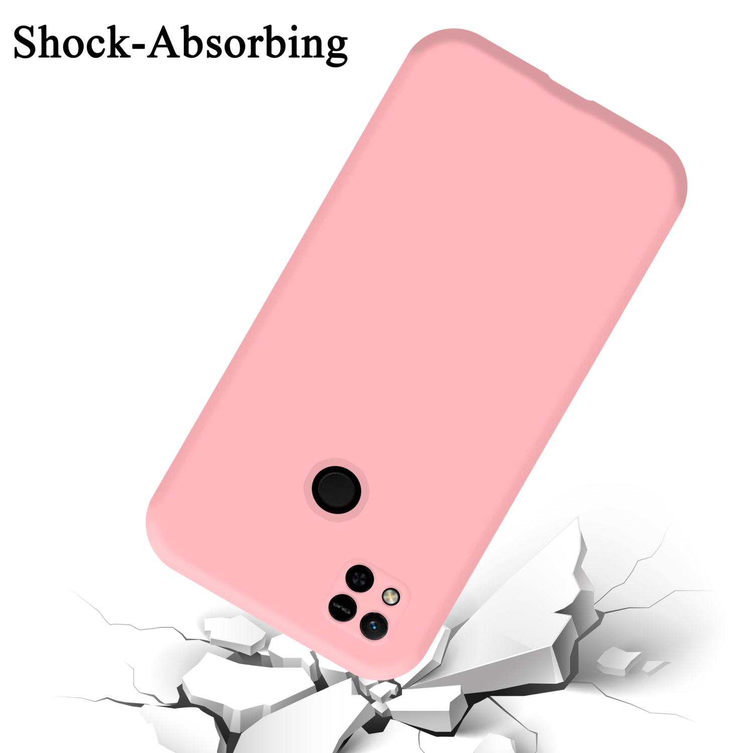 im Xiaomi, Case Backcover, / Style, Silicone 9C 10A, PINK RedMi Hülle LIQUID RedMi CADORABO Liquid