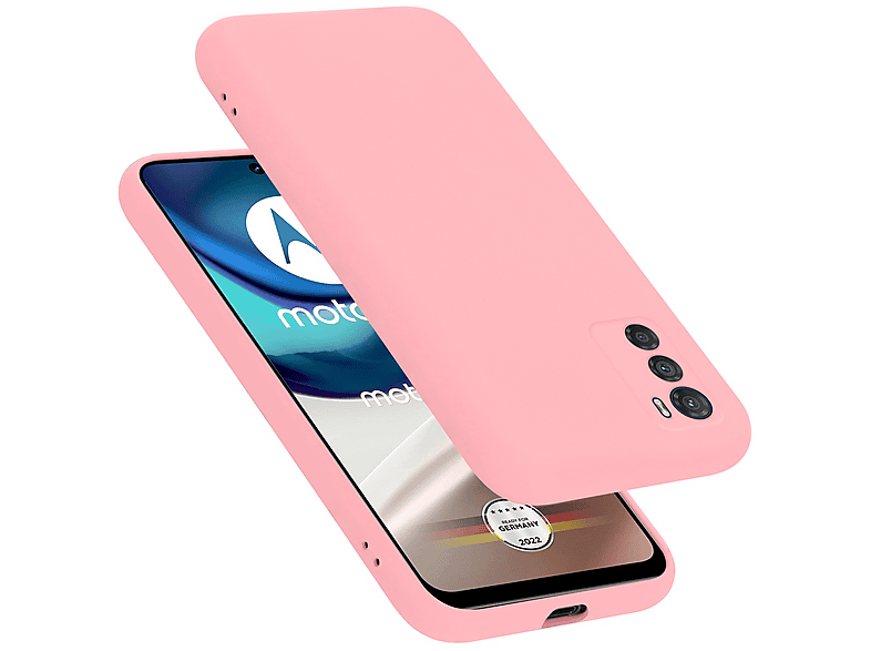 Cadorabo Custodia In Silicone TPU Per Motorola Moto C Plus, Candy Rosa, Sottile E Antiurto - 5