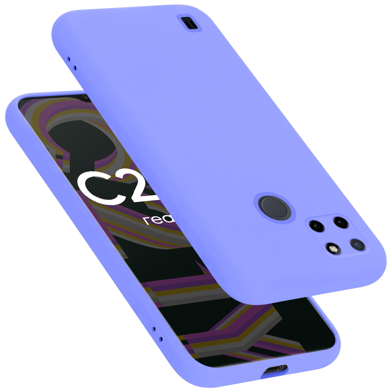 Custodia In Silicone Antishock Per Realme C21Y / C25Y Design Vegan Life