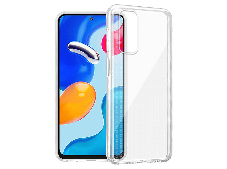 kwmobile Custodia Compatibile con Xiaomi Redmi Note 11 / Note 11S- Cover TPU Silicone Gommato - Back Case Protezione Posteriore Cellulare - red cherry | RDN Street Market
