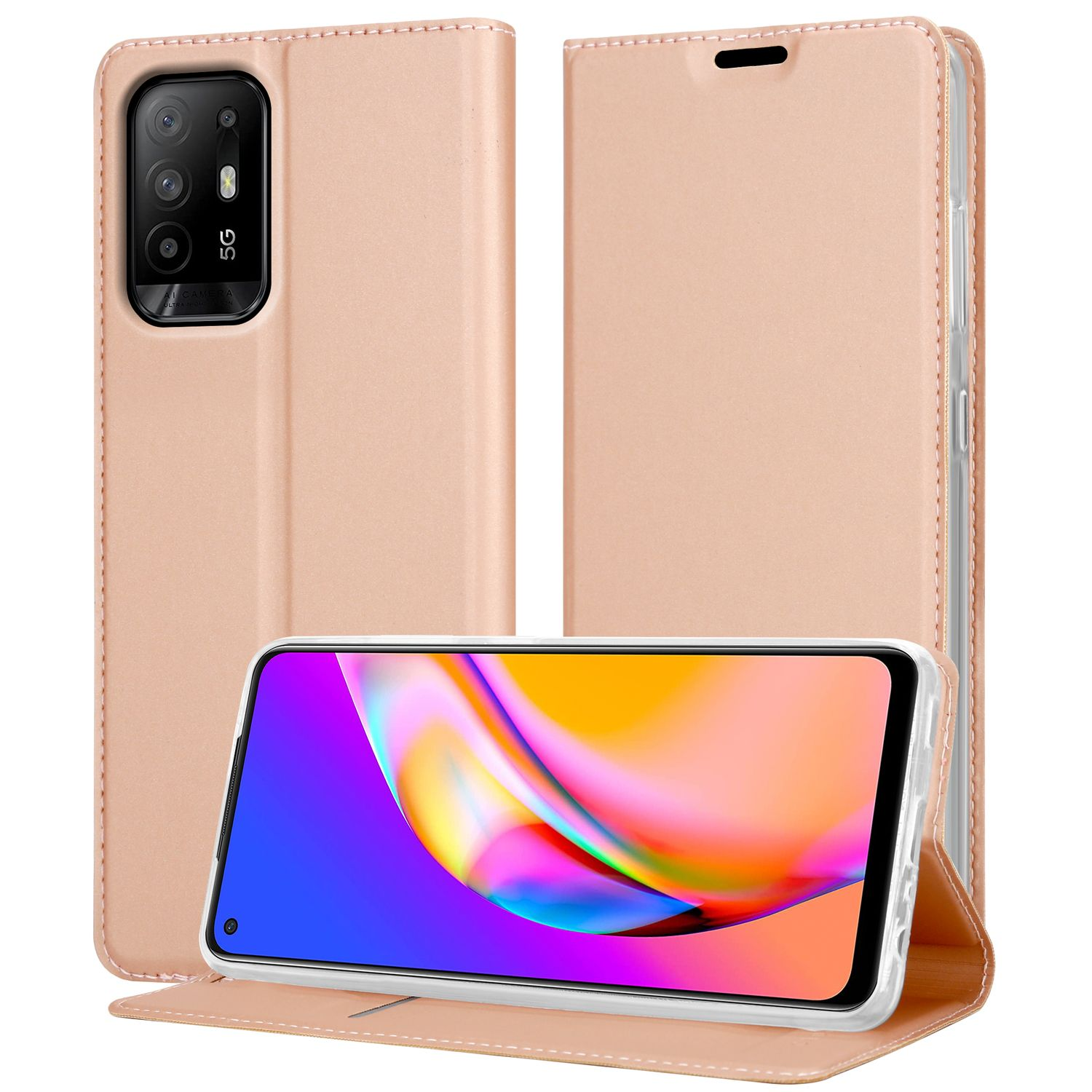 Custodia in pelle Compatibile con Cubot X70 Flip wallet cover