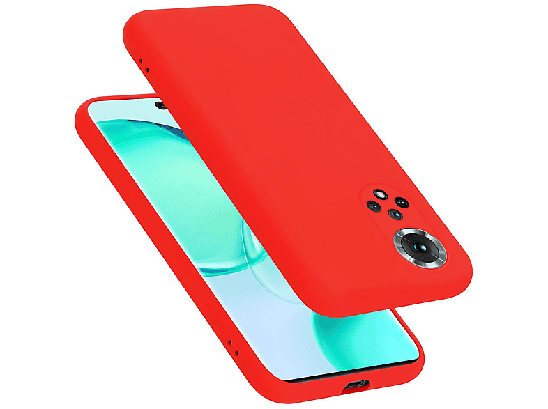 Cadorabo Custodia Per Huawei Nova – Cover Morbida In Silicone TPU Grigio Metallico – Ultra Sottile (1,2mm) Antiurto Con Bordo Rialzato