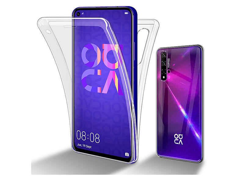 CoverKingz Custodia per Huawei Nova 5T, in silicone morbido