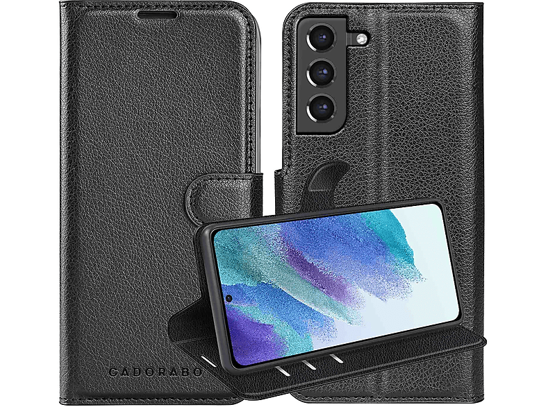 Cadorabo Custodia Libro Portafoglio Per Nokia 4.2, Colore Nero Carbone, Con Slot Carte E Chiusura Magnetica - 4