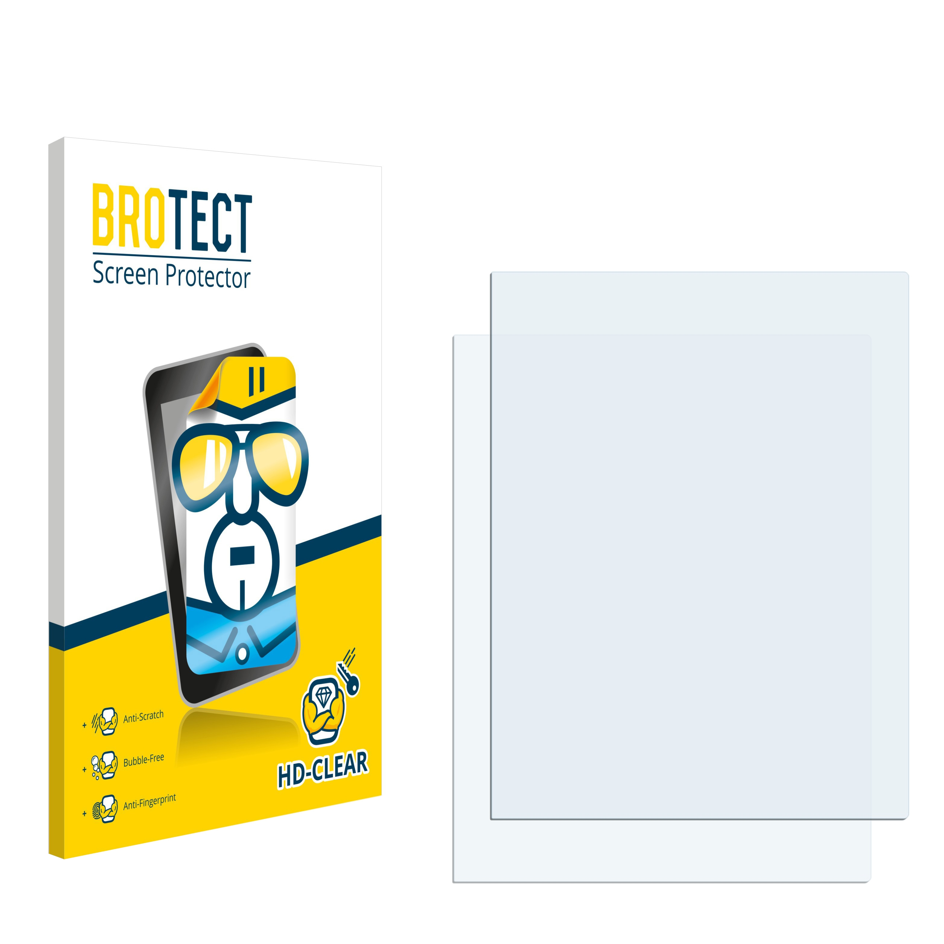 BROTECT 2x klare Schutzfolie(für Onyx 3 Boox Air Note C)