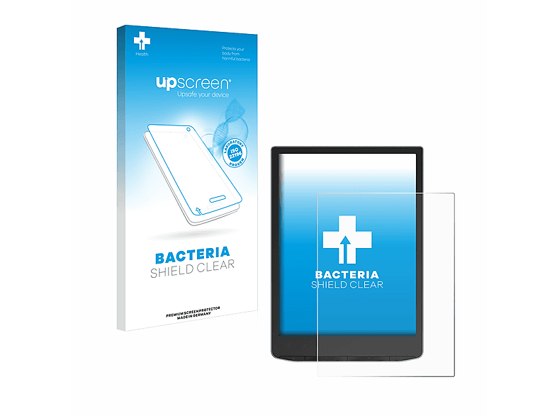 UPSCREEN antibakteriell klare Schutzfolie(für PocketBook InkPad Color 3)