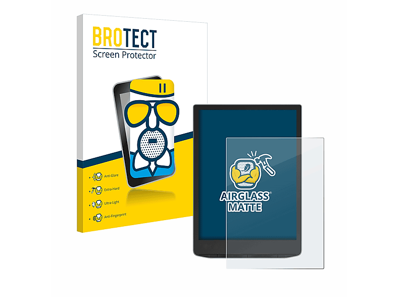 BROTECT Airglass matte Schutzfolie(für PocketBook InkPad Color 3)