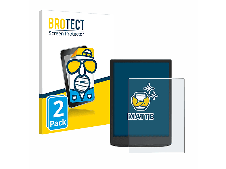 BROTECT 2x matte PocketBook Schutzfolie(für InkPad Color 3)