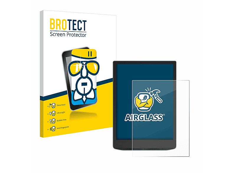 BROTECT Airglass klare Schutzfolie(für PocketBook InkPad 3) Color