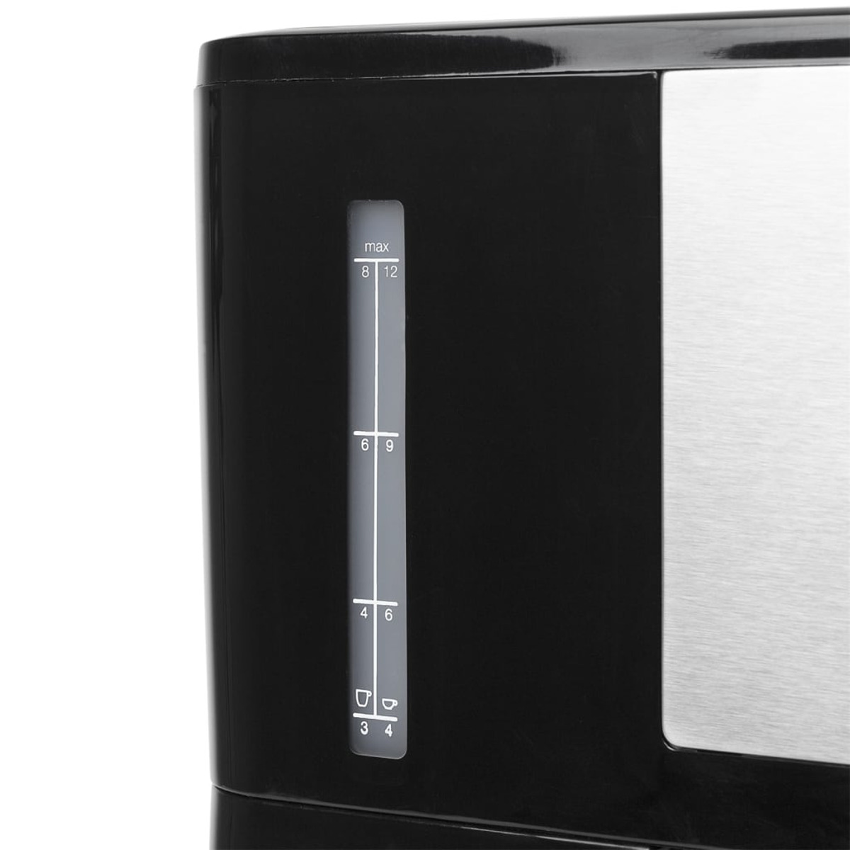 Cafetera de goteo - PRINCESS 01.246031.01.001, 750 W, 1,25 l, 12 tazas, Inox