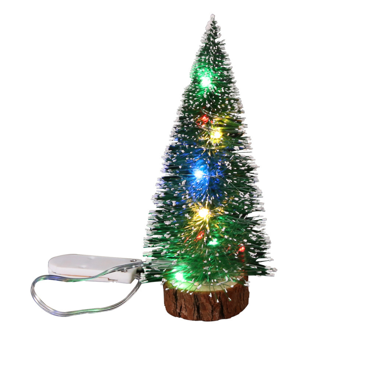 COZEVDNT Small Pine Christmas Trees Farbe Holiday Grün. Party Decor Weihnachtsdeko, 