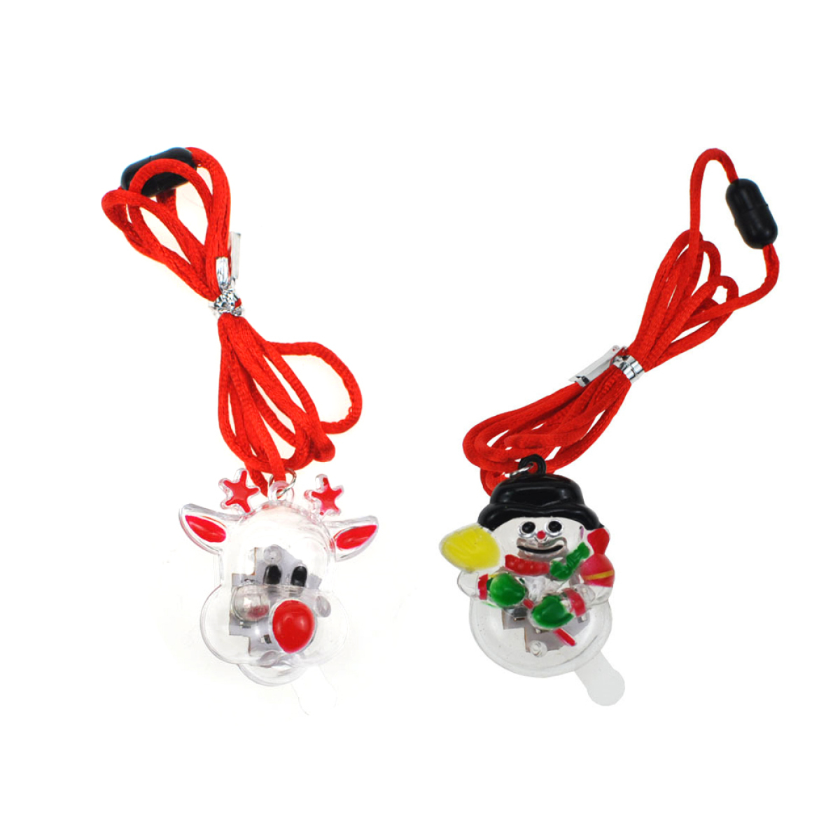 Christmas Bulb Necklaces Light-Up Parties COZEVDNT - for Mehrfarbig Xmas Weihnachtsdeko, Festive Accessories