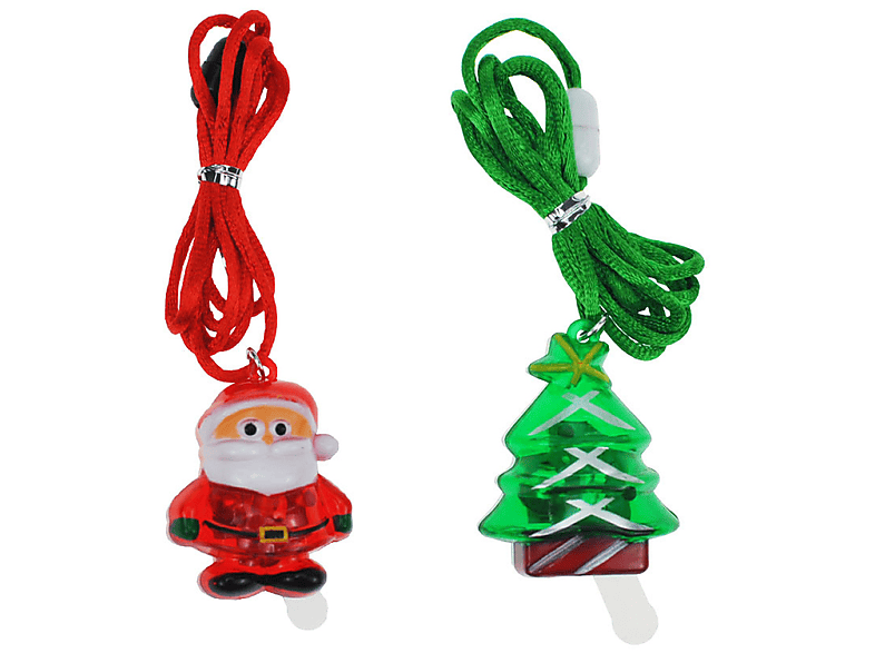 Light-Up Necklaces Christmas - Parties COZEVDNT for Weihnachtsdeko, Accessories Bulb Mehrfarbig Festive Xmas
