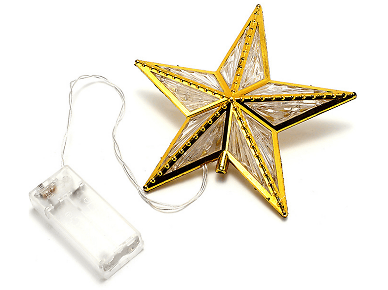 COZEVDNT Pentagrammlampe Weihnachtsdeko, Weiß MediaMarkt