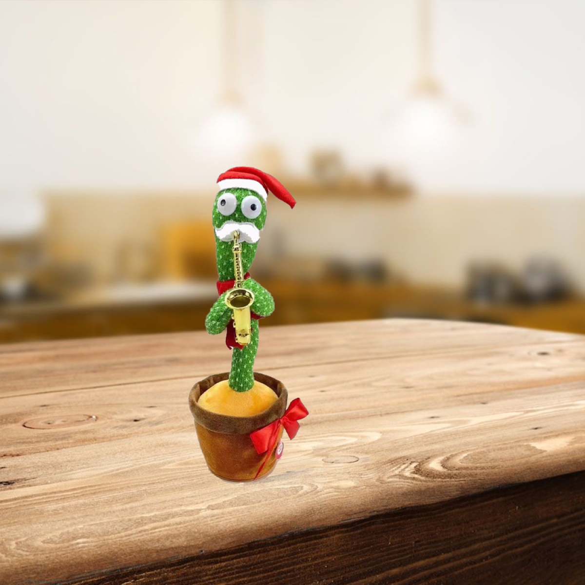ELKUAIE Singing and Dancing Cactus Weihnachtsdeko, Grn | MediaMarkt