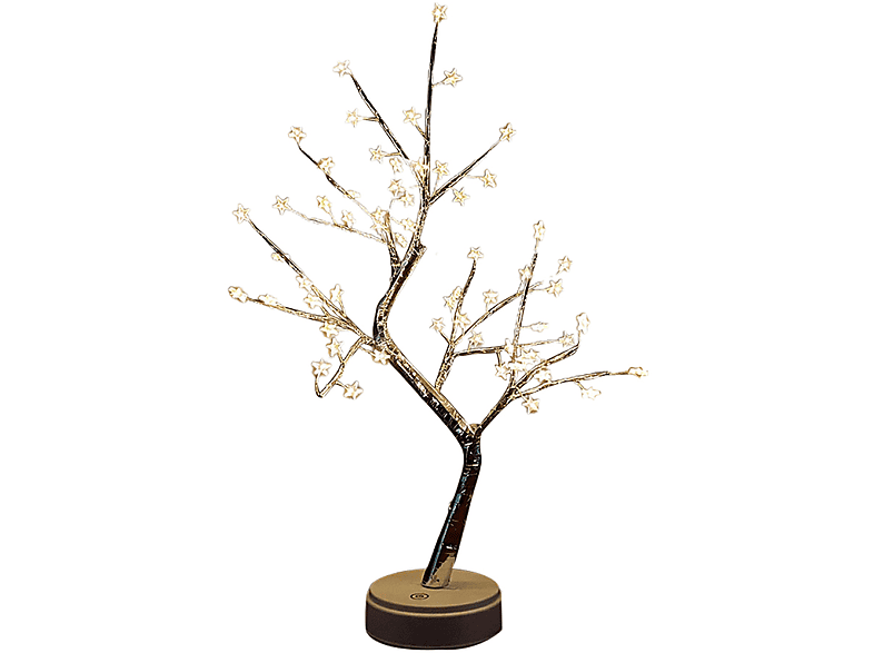 Decorative Tree COZEVDNT Christmas Weihnachtsdeko, Light Silber Interior