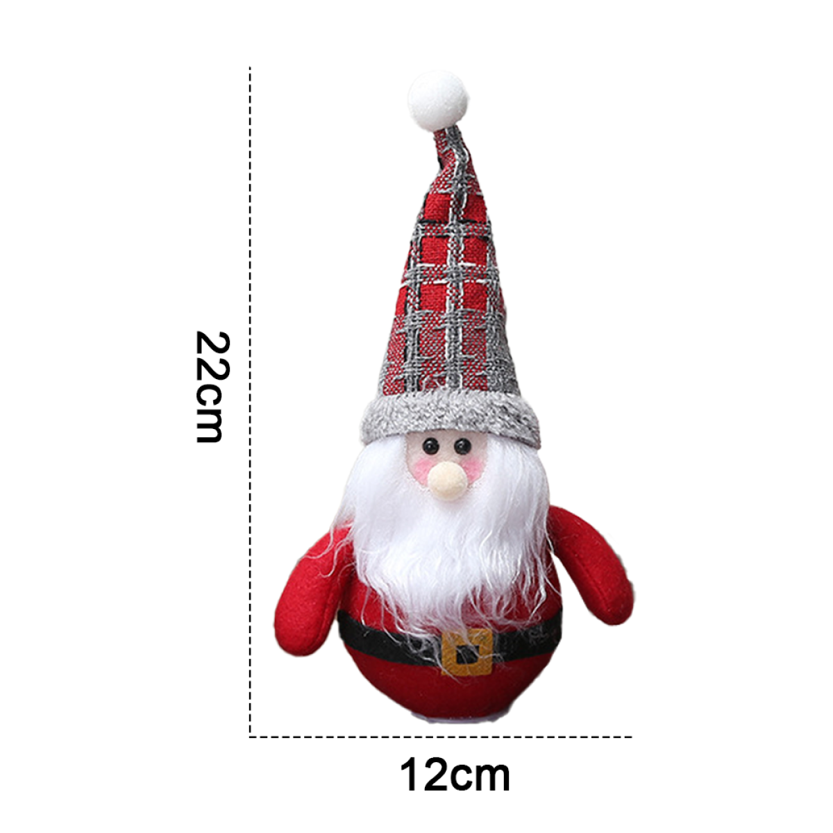 - Light Weihnachtsdeko, Decorative Night COZEVDNT Glowing Christmas Mini Desktop Rot Ornament