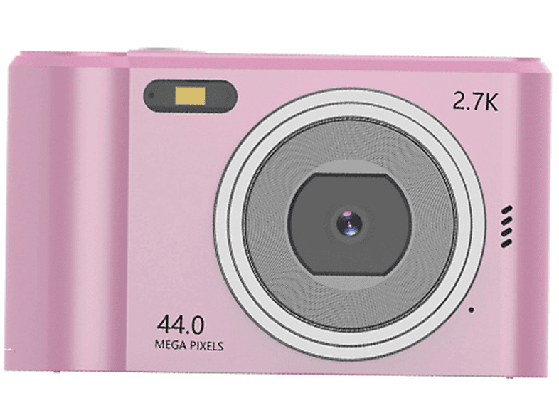 SYNTEK Kamera Rosa HD Digitalkamera rosa, Smart LCD- Tragbar Reisen Kamera Digitalkamera Täglich 8x Zoom