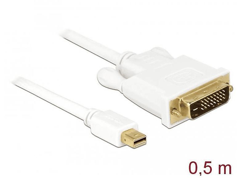 DELOCK 83986 Display Port - Kabel, Weiß