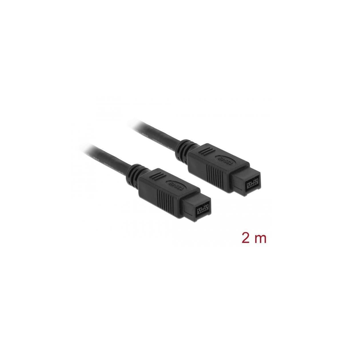 82599 Schwarz DELOCK FireWire-Kabel,