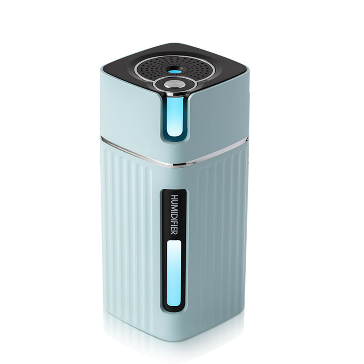 BRIGHTAKE 300ml 7-Farblicht (Raumgröße: Mute, Mini m²) Kapazität, Blau Luftbefeuchter Große - USB 10 Luftbefeuchter