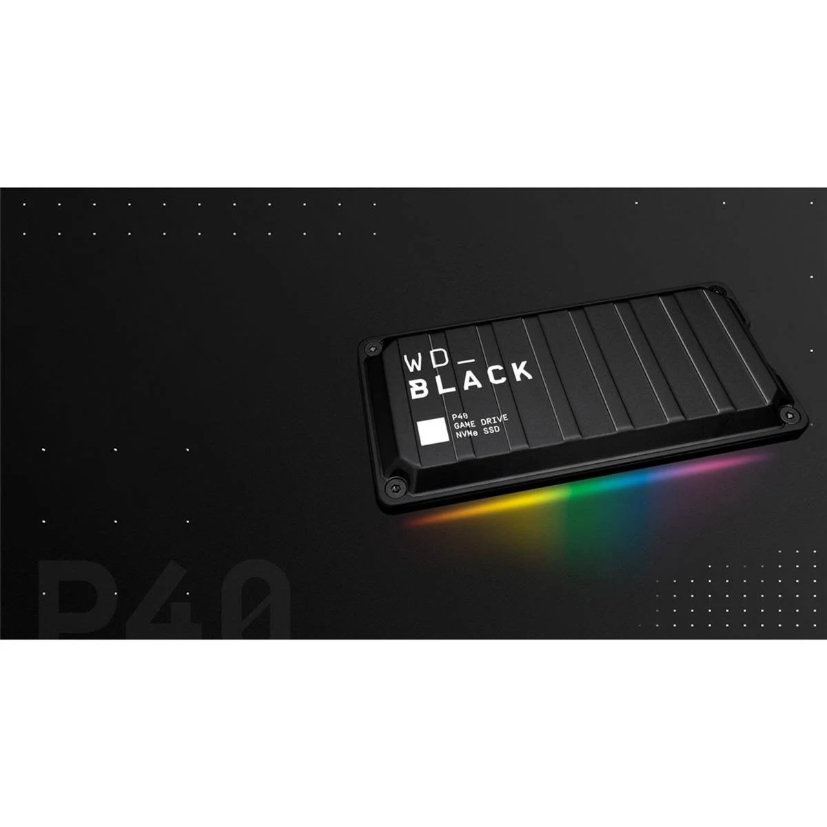 SANDISK WDBAWY5000ABK-WESN WD_BLACK DRIVE 500GB 500 SSD, Schwarz GAME P40 extern, Zoll, S, 2,5 GB